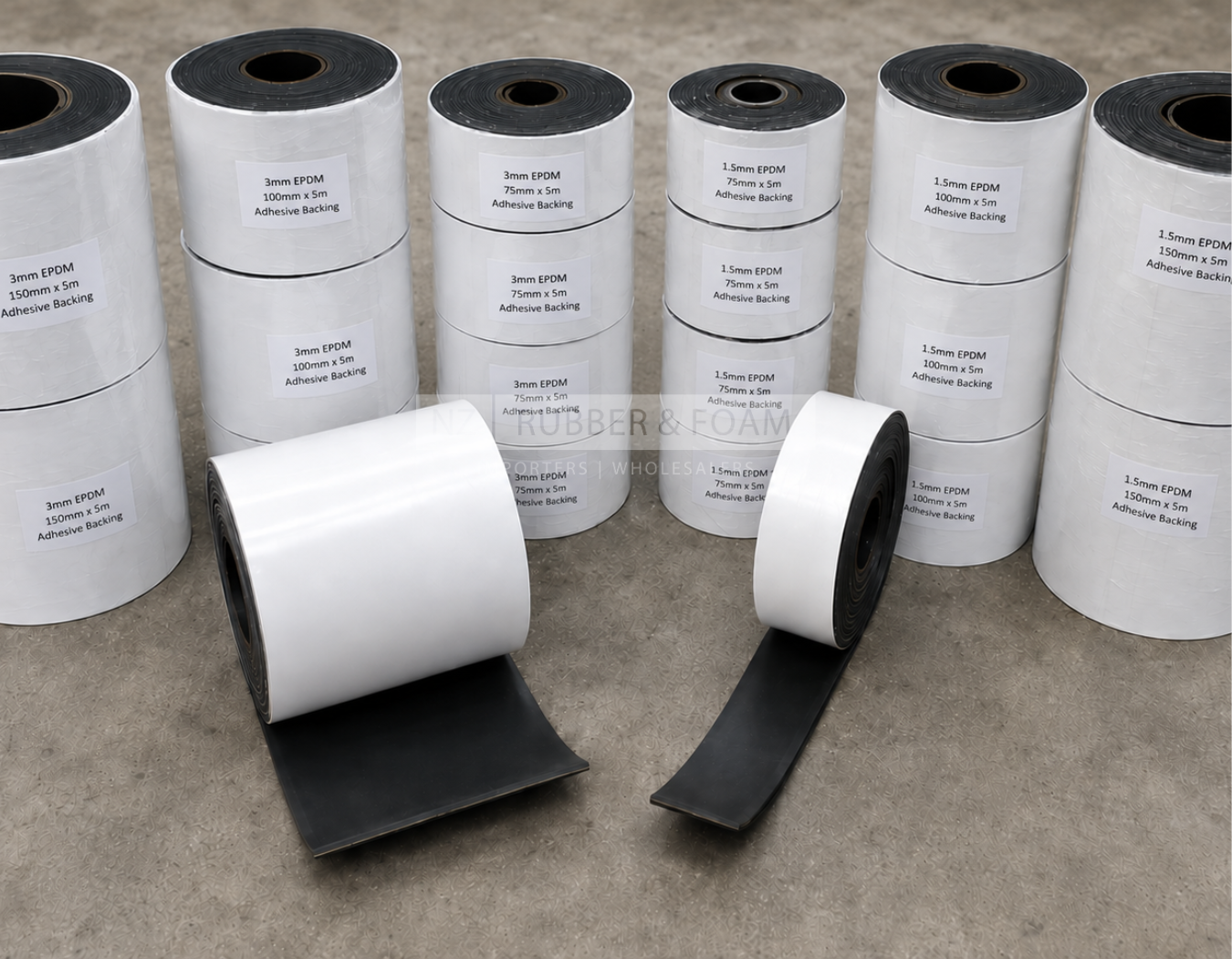 Self-Adhesive EPDM Rubber Strips