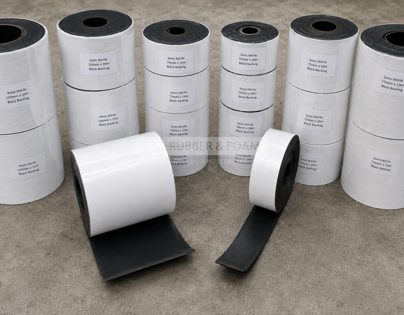 Self Adhesive Rubber Strips